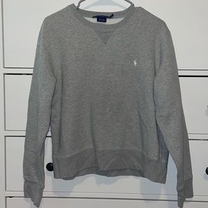 Ralph Lauren Sport, Size Large, Grey Crewneck Sweatshirt